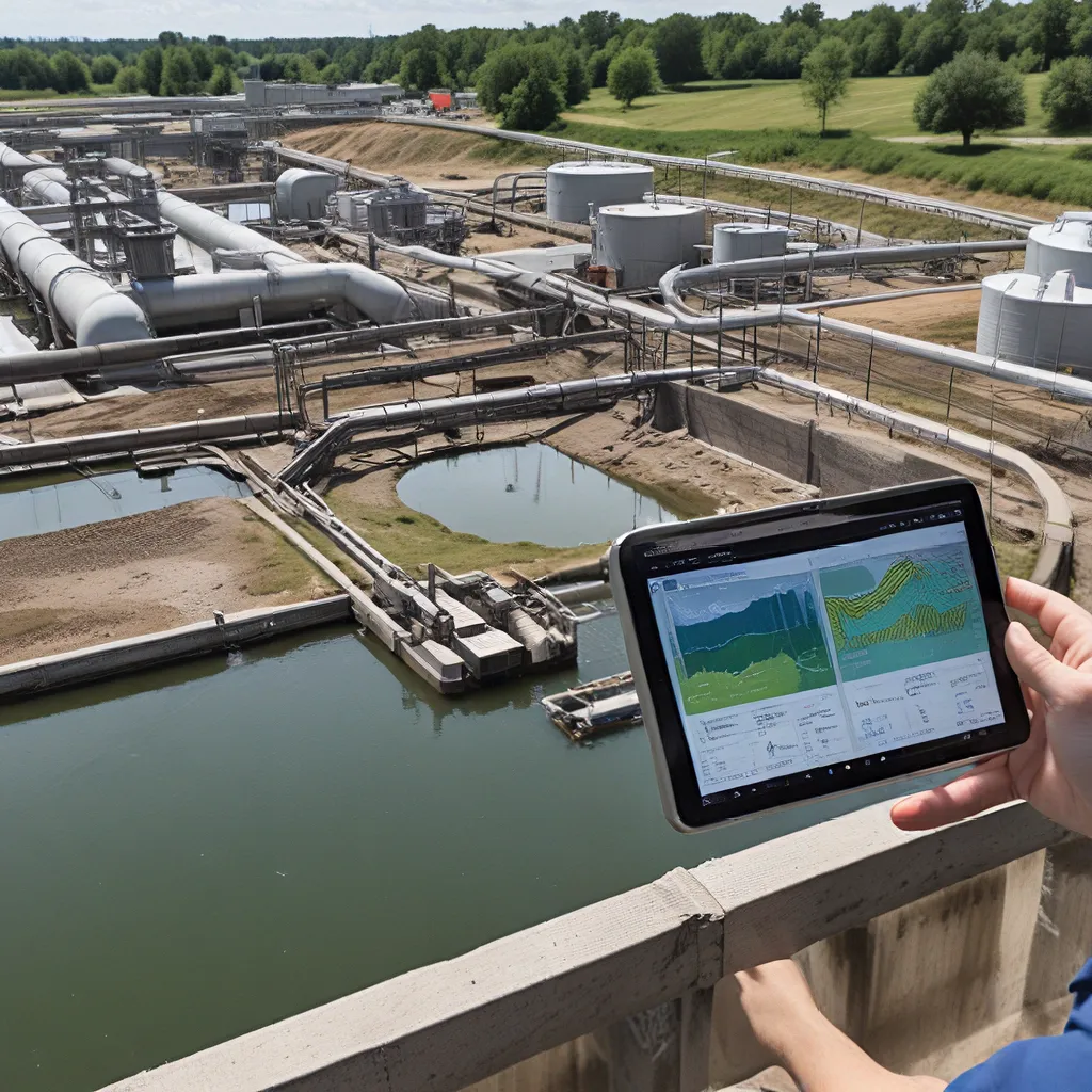 Wastewater Treatment and Augmented Reality Dashboards: Visualizing System Performance