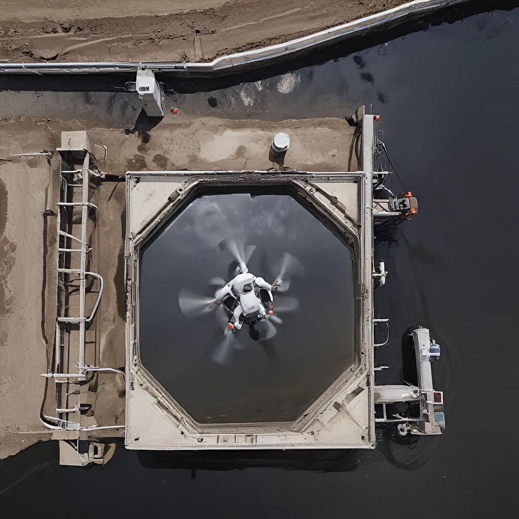 Wastewater Treatment and Drones: Revolutionizing Monitoring and Inspection